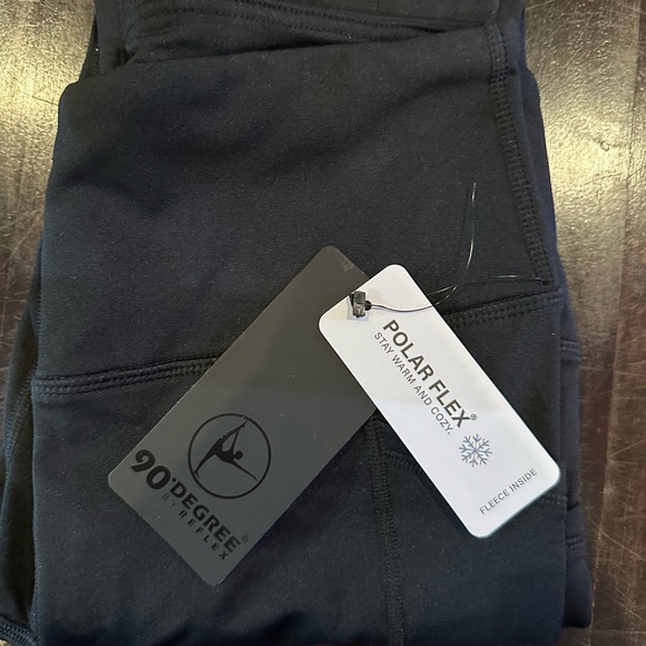 90 degrees polar Tex black tights - Picture 2 of 2